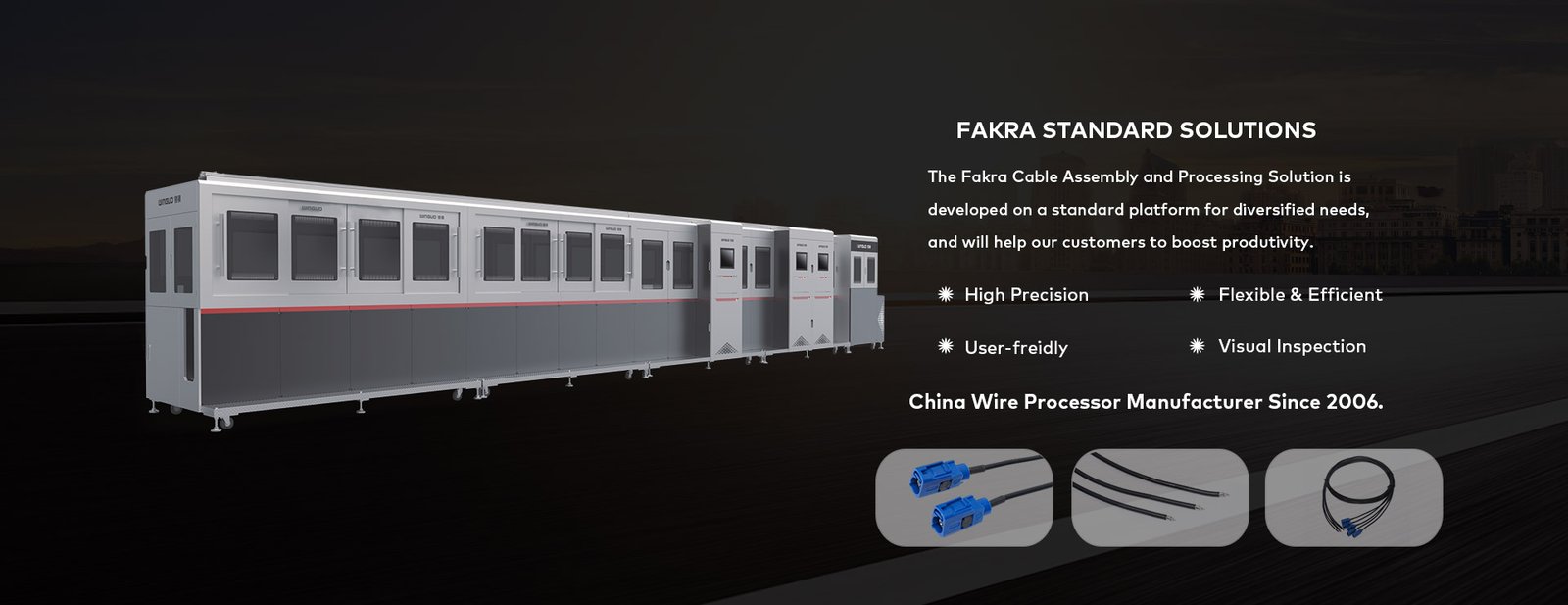 automadted new enery wiring haness production line